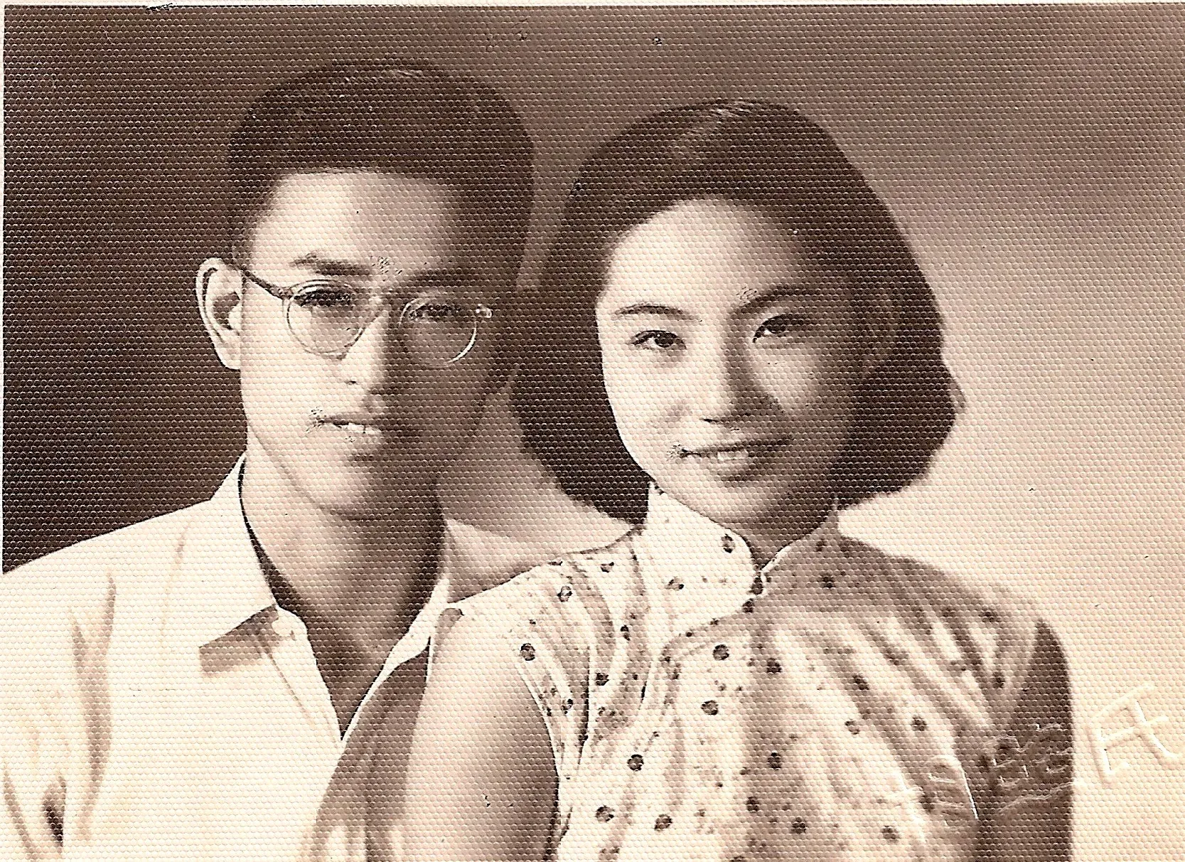 An archival family photograph